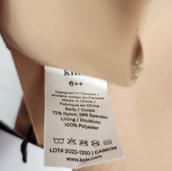 Knix Women's WingWoman Contour Wireless Bra in Nude 2 Size 6++ (32G/34G) - Picture 14 of 16